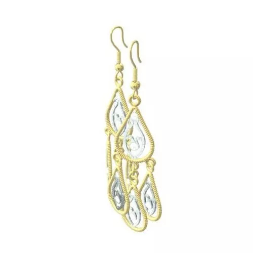 Fashion Earrings Set 3d model