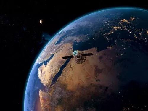 Science Satellite Spacecraft 3d model