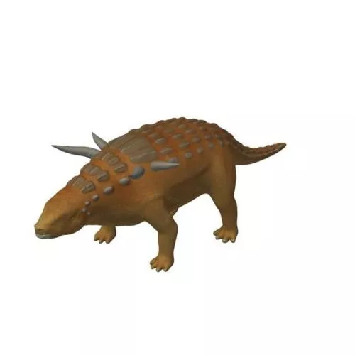 Skeleton Of Dinosaur Bit Game Console 3d model