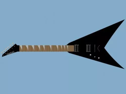 Small Classical Guitar 3d model