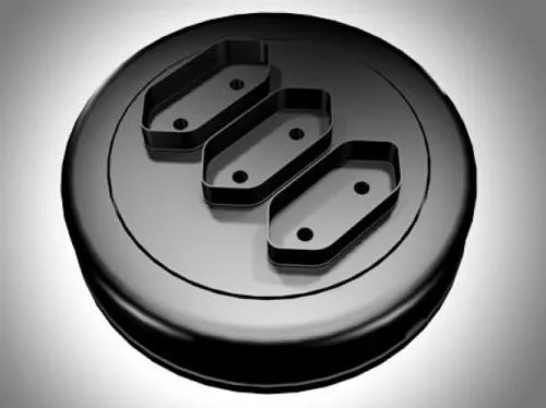 Socket Round Form 3d model