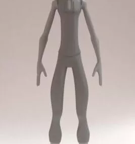 Elf Guy Lowpoly Character 3d model