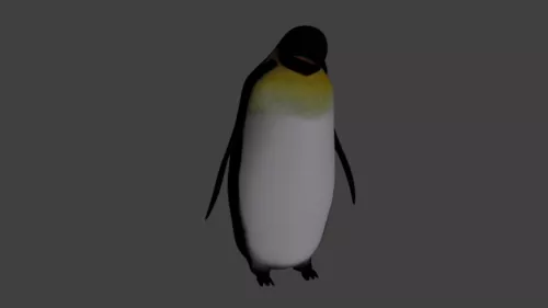 Calandra Bird Animal 3d model
