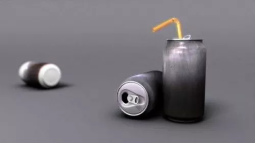 Soda Tin 3d model Soda Tin 3d model