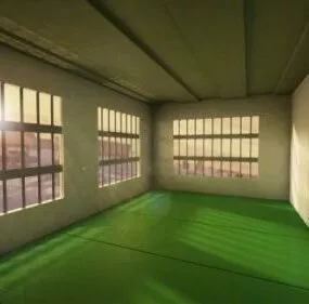 Enclosed Room Interior V1 3d model