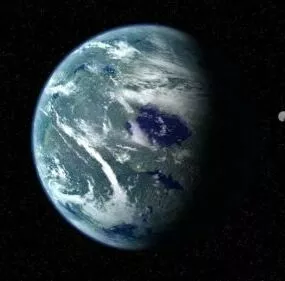 Forest Moon Planet 3d model