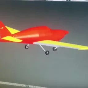 Europa Xs Plane 3d model