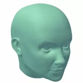 European Female Sculpture 3d model