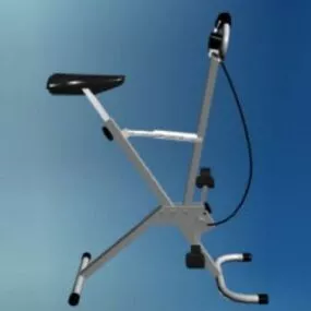 Indoor Exercise Bike 3d model