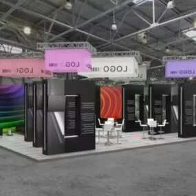Exhibition Stand Furniture 3d model