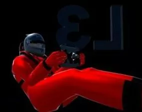 Car Racing Driver 3d model