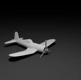 F4u Corsair Aircraft 3d model