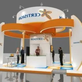 Exhibition Fair Design Stand 3d model