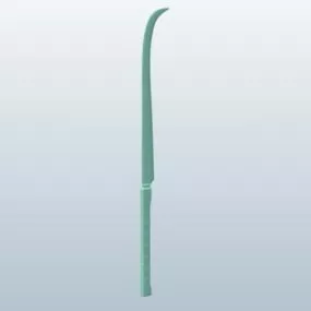 Falx Weapon Curved Blade 3d model