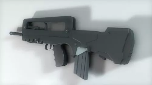 P99c Handgun Weapon 3d model