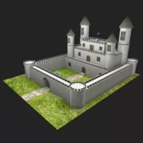Game Castle 3d model
