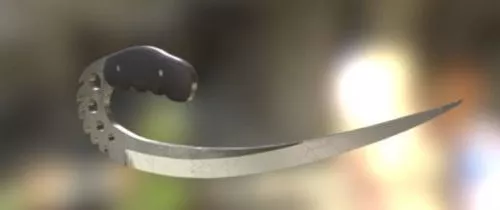 Sort Knife 3d model