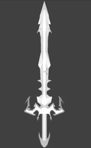 Man Character Movie Blade Weapon 3d model