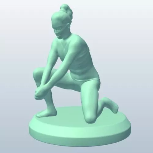 Figurine Birds Tableware 3d model