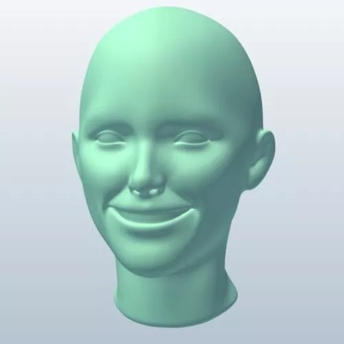 Rodian Head Character 3d model