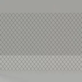Metal Fence V1 3d model