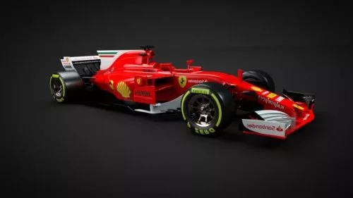 Formula One Ferrari Car 3d model