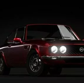 Fiat Dino 2000 Car 3d model