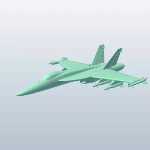Fighter Jet Us Army 3d model Fighter Jet Us Army 3d model