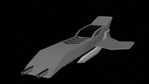 Axinar Spaceship Aircraft 3d model