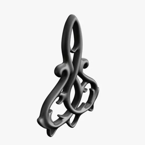 Abstract Twist Pattern 3d model