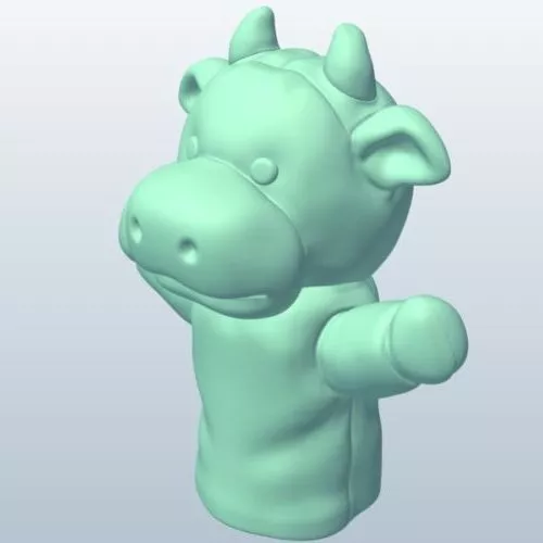 Mascot Crow 3d model