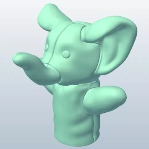 Elephant Cart 3d model