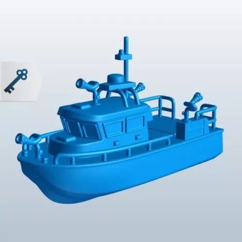 Small Sailing Ship 3d model