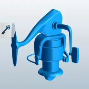 Fishing Reel 3d model
