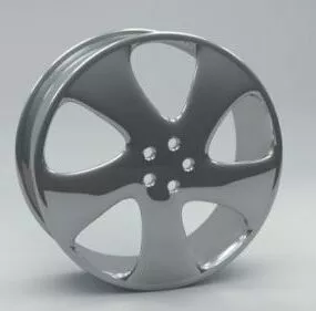 Car Twist Rim 3d model
