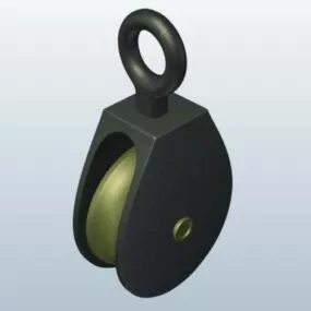 Single Pulley 3d model