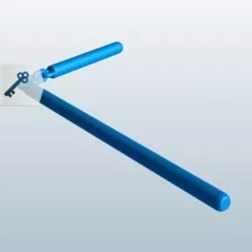 Flail Striking Head Weapon 3d model