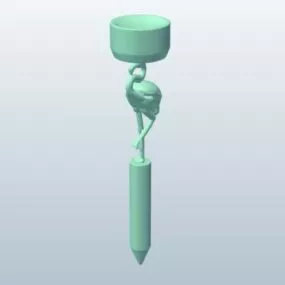 Flamingo Column 3d model