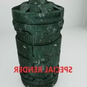 Police Flash Grenade 3d model