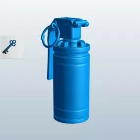 Flash Bang Grenada 3d model