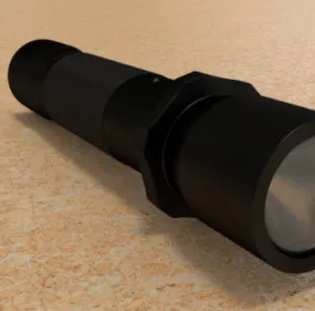 Black Flashlight 3d model