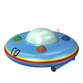 Flying Saucer Spaceship 3d model