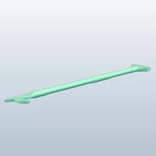 Foot Pike Printable 3d model Foot Pike Printable 3d model