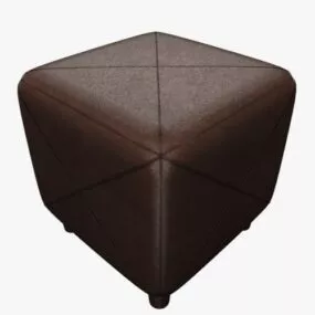 Cube Foot Stool 3d model