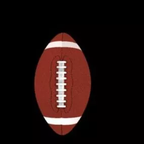 Usa Football Ball 3d model