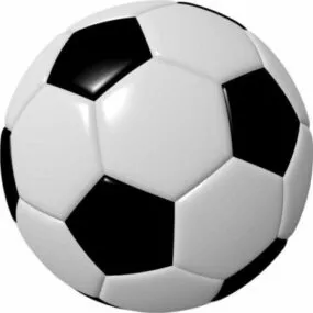 Classic Football Ball 3d model