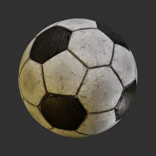 Sport Balls On Shelf 3d model