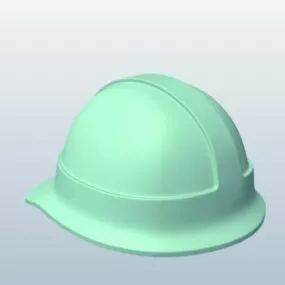Forestry Hard Hat 3d model