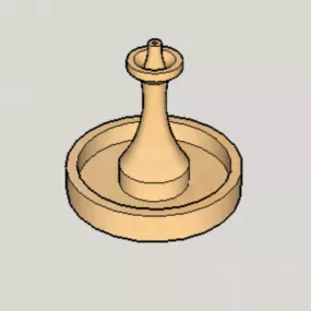 Fountain Basic Design 3d model