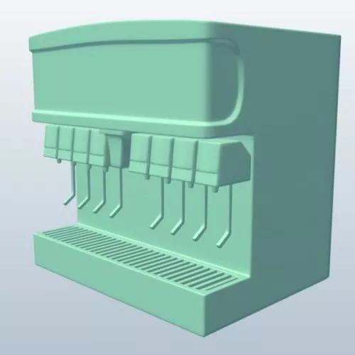 Large Marble Fountain 3d model